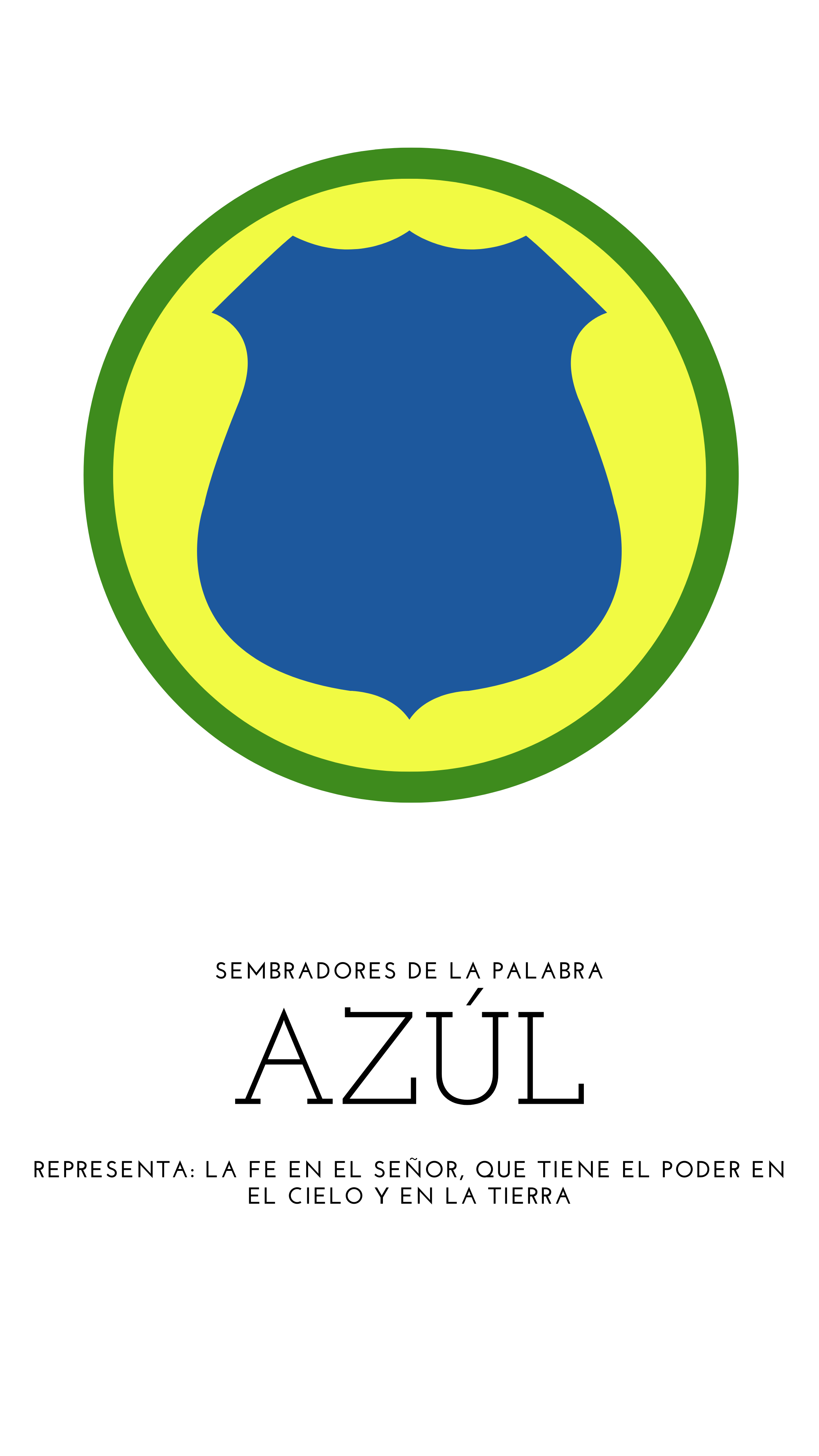 Escudo azul